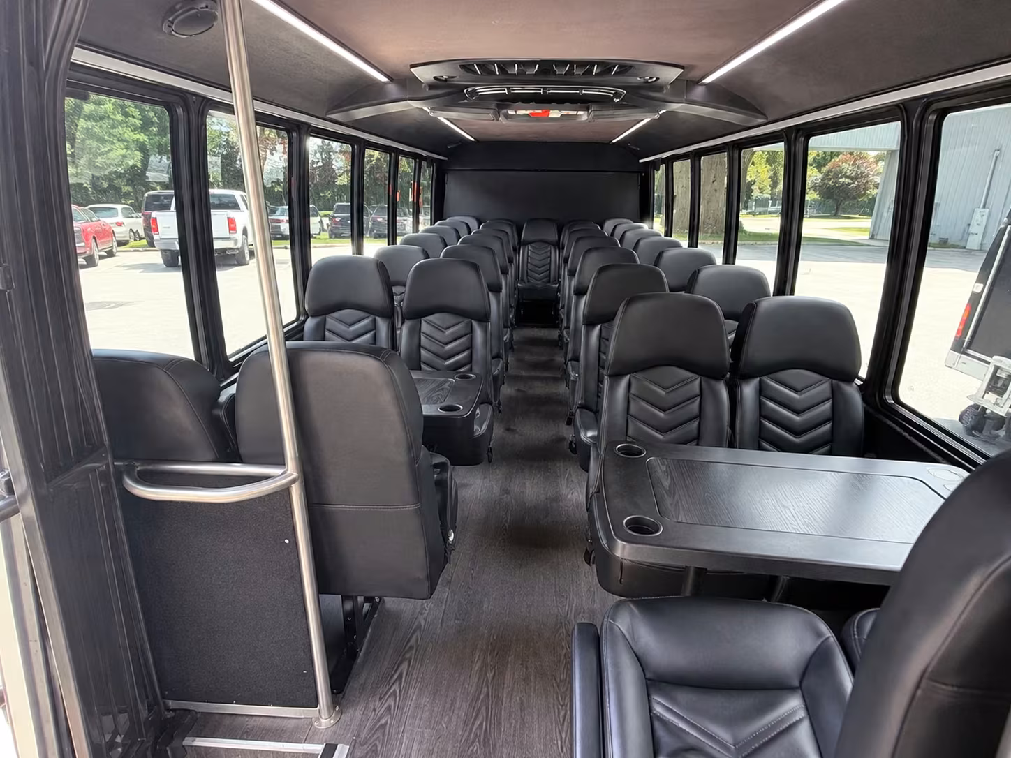 20 passenger minibus interior