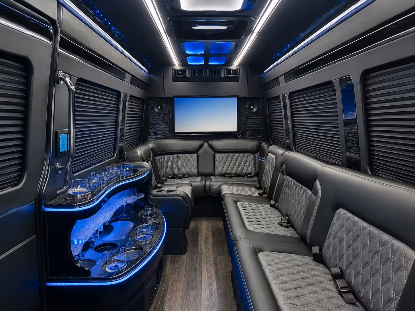 bus rental options for livonia trips