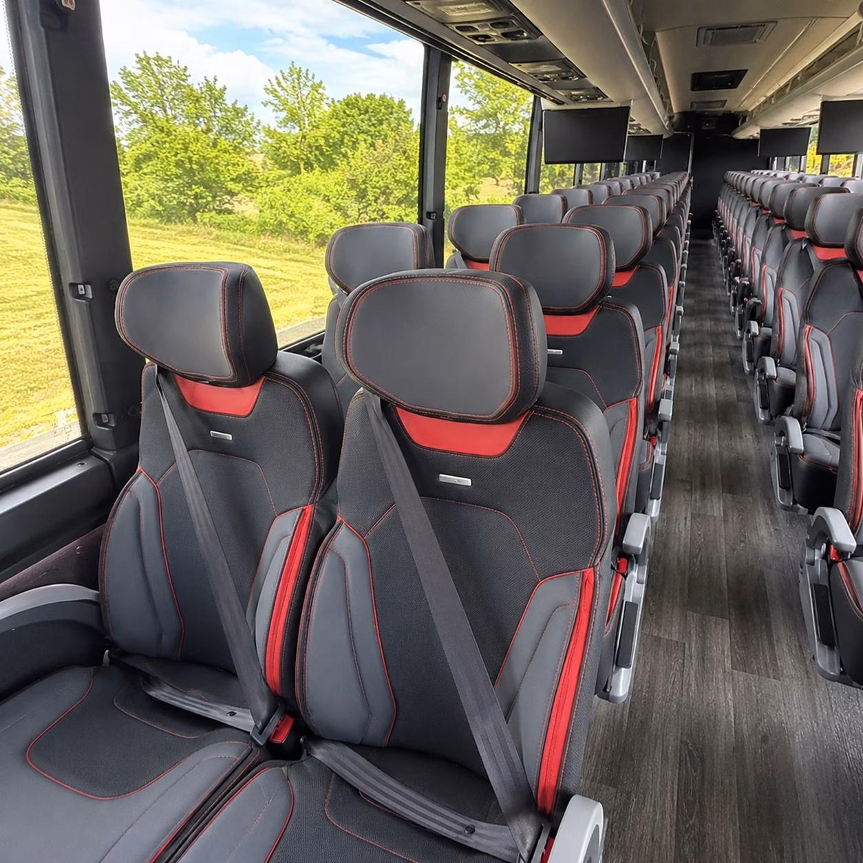 charter bus rentals for livonia military events and ceremonies