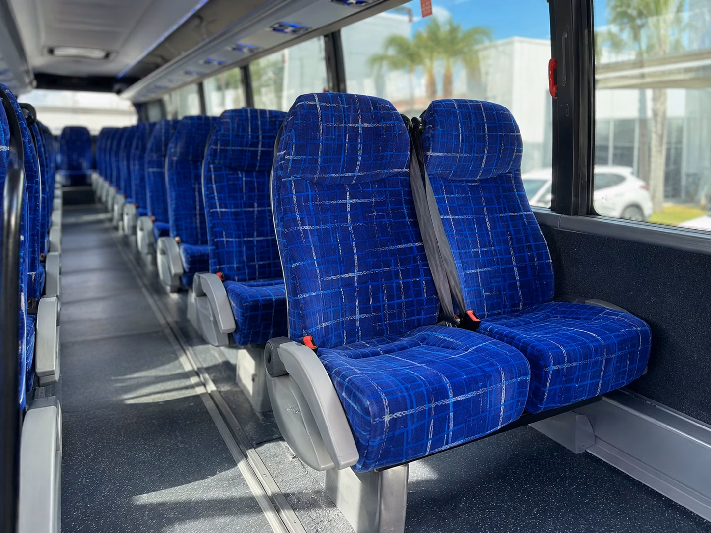 livonia charter bus rental inside