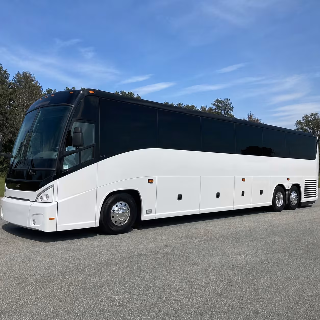 livonia charter bus rentals to selfridge and fort custer