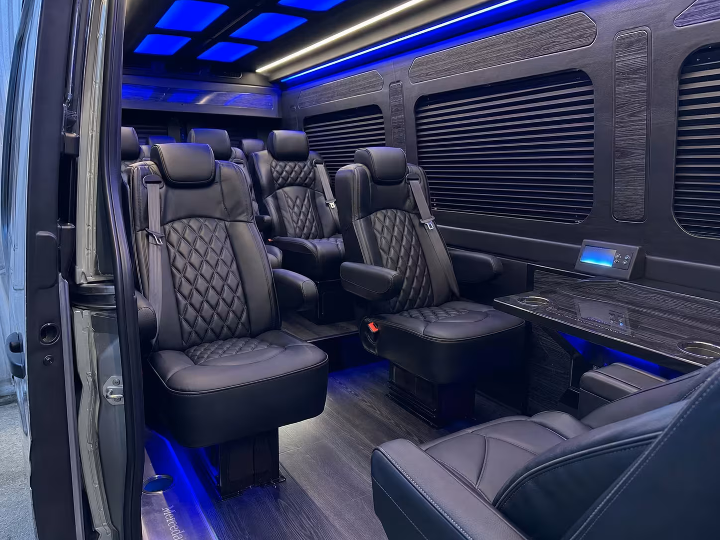 sprinter van transportation for groups and events across livonia